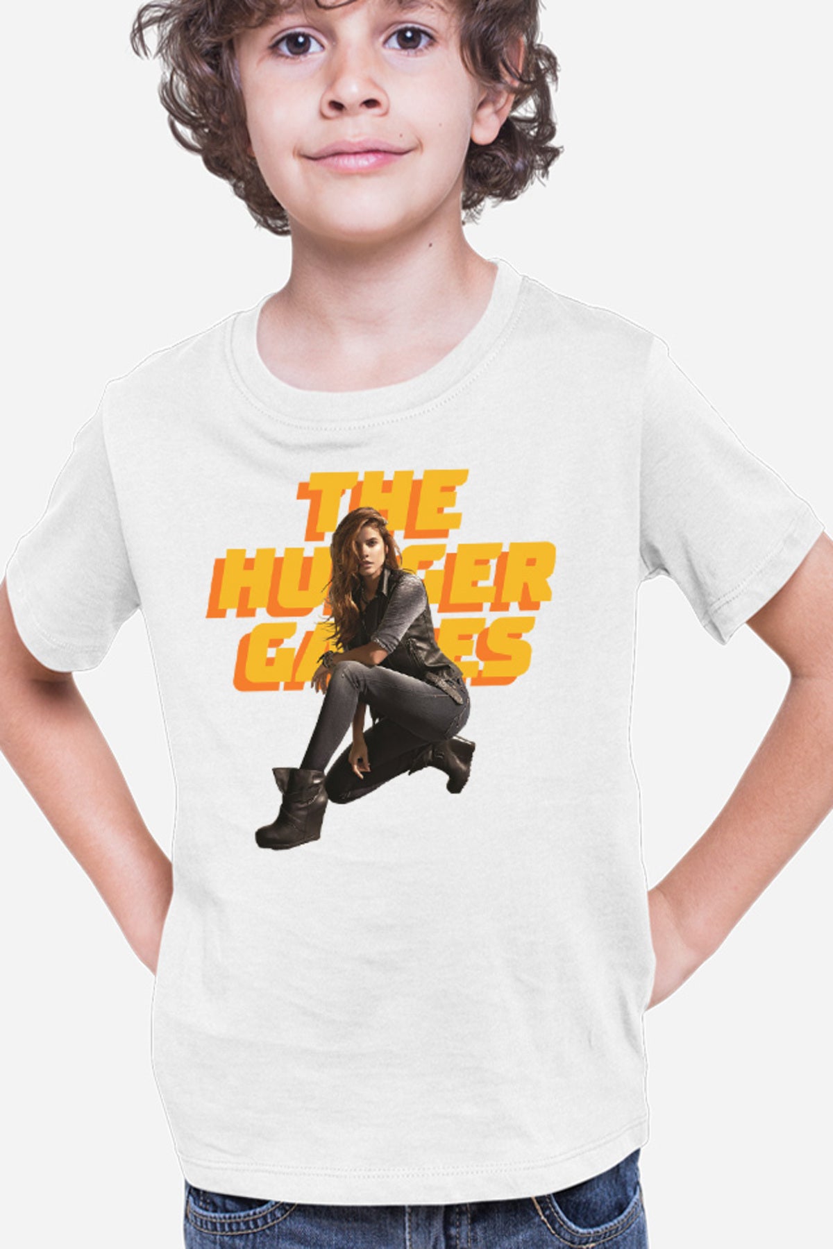 Tricou copii The Hunger Games Video Game Dystopian Adventure