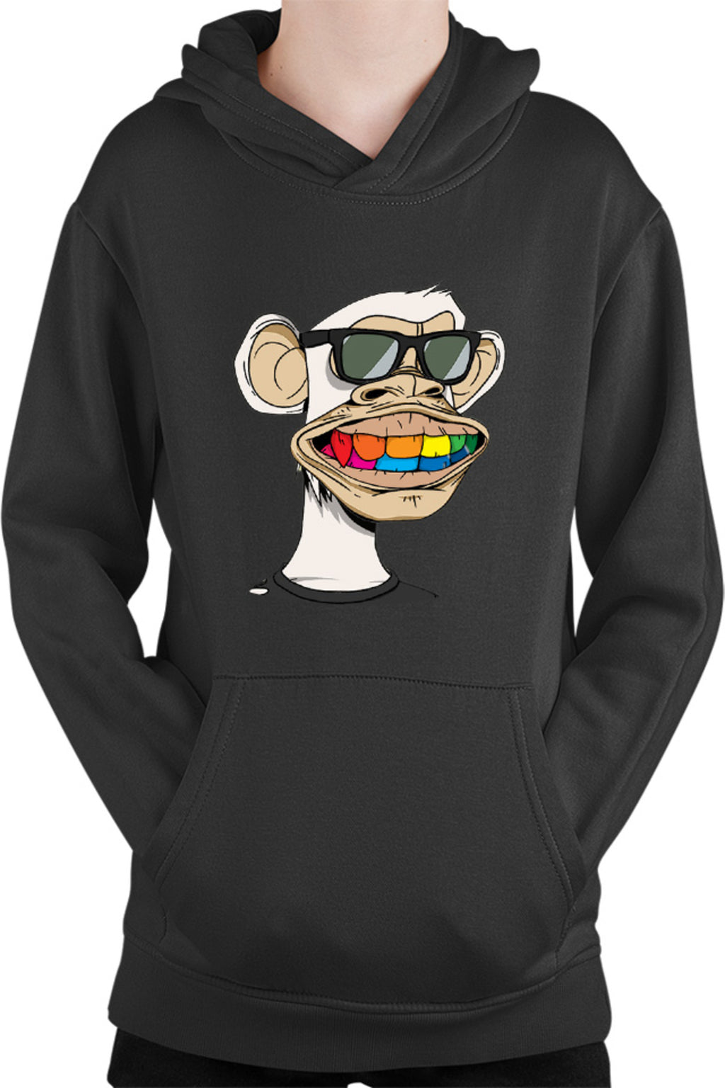 Hanorac copii NFT Monkey Sell Online Art Colors Humanoid