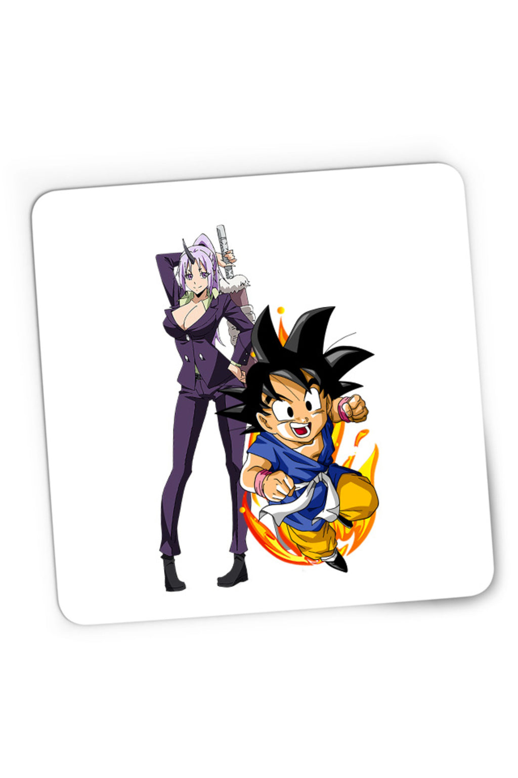 Mousepad Gaming TenSura Slime Isekai Shion Son Goku Shounen Anime, 21x19 cm