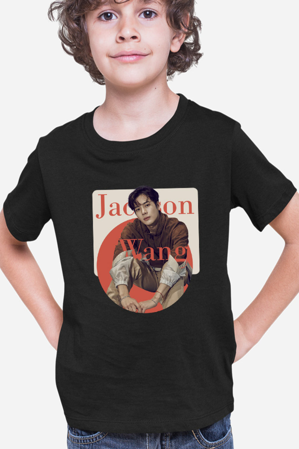 Tricou copii Got7 Jackson Wang Chinese Rapper Dancer Multi Talent