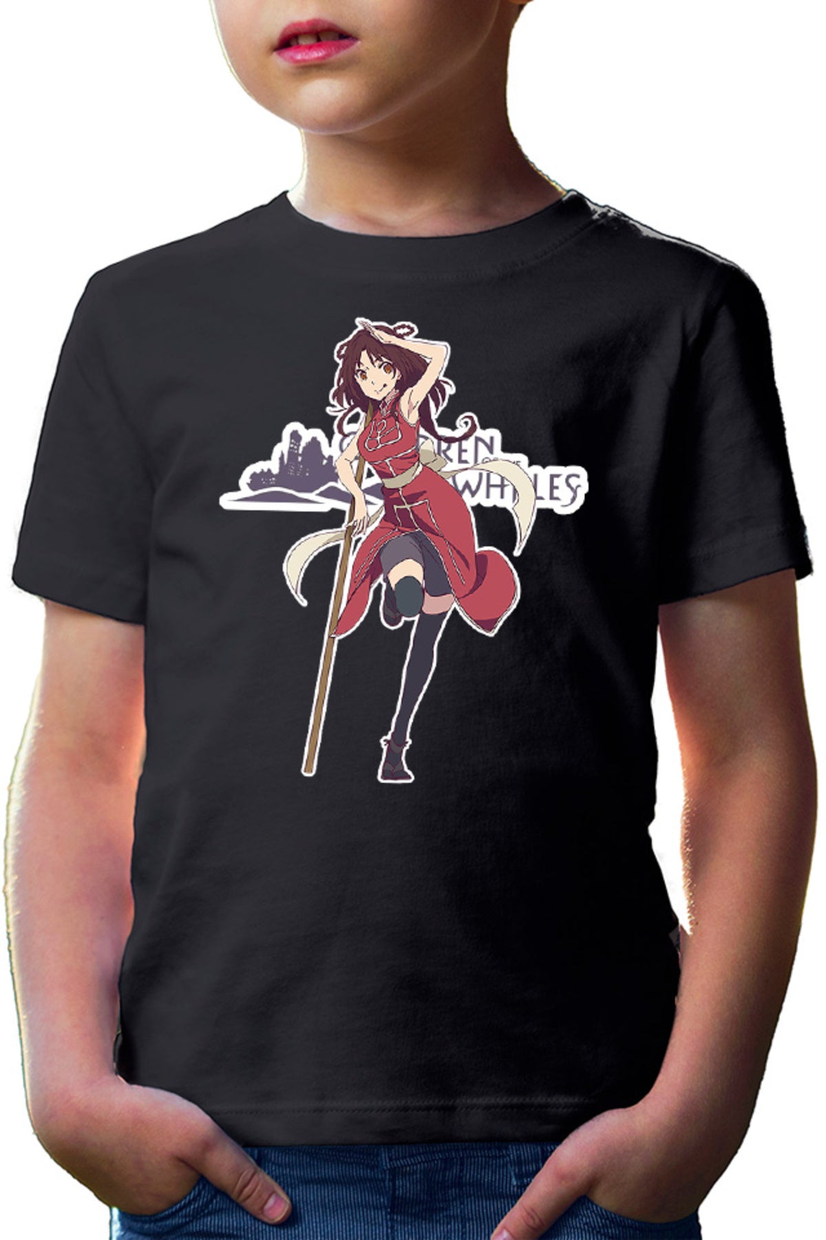 Tricou copii Children of the Whales Ginshu Chinese Martial Arts
