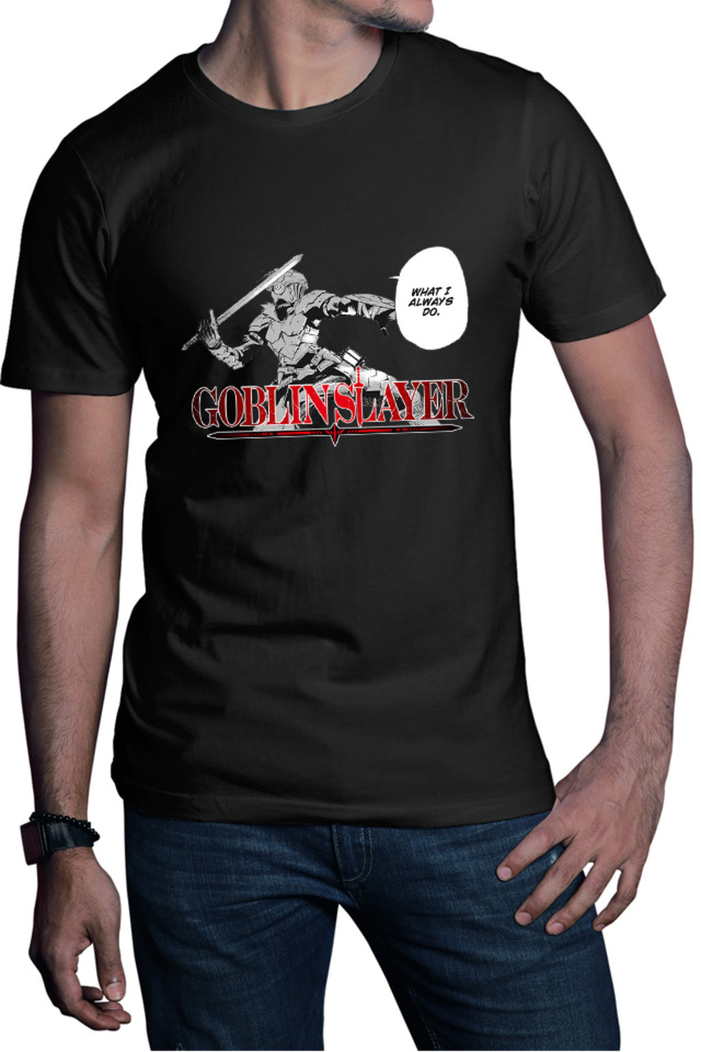 Tricou barbati Goblin Slayer Claymore Knight Fast Anime Shounen Martial Arts