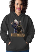 Hanorac dama Black Panther Witcher Gerald Vampires Medieval