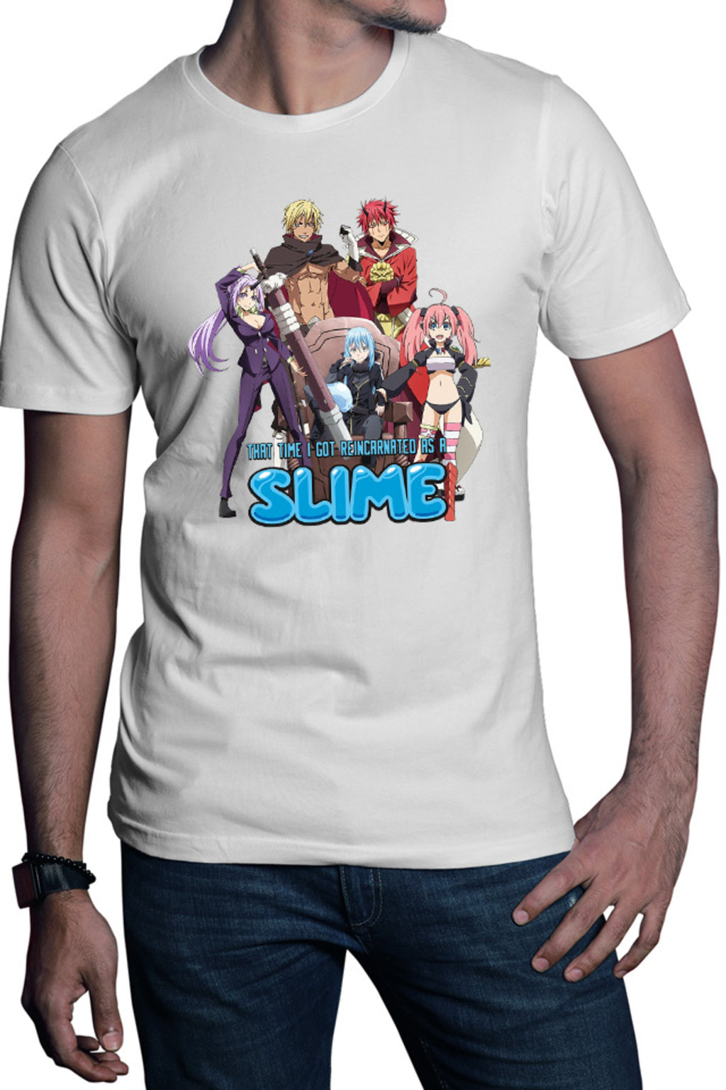 Tricou barbati TenSura Slime Benimaru Veldora Rinmaru