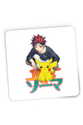Mousepad Gaming Food Wars Soma Pikachu Sit Pet Japan, 21x19 cm