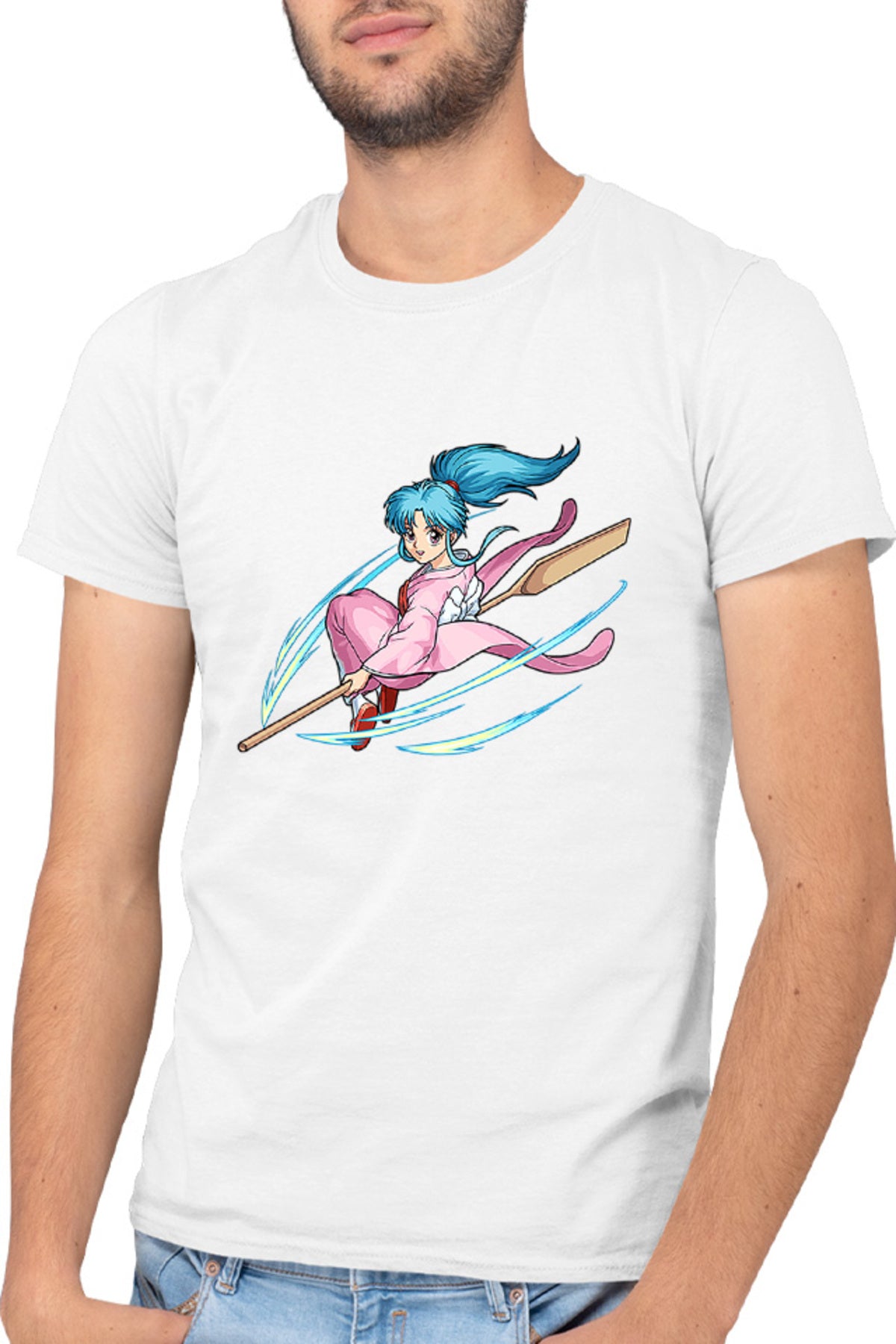 Tricou barbati Yu Yu Hakusho Botan Fly Magic Action