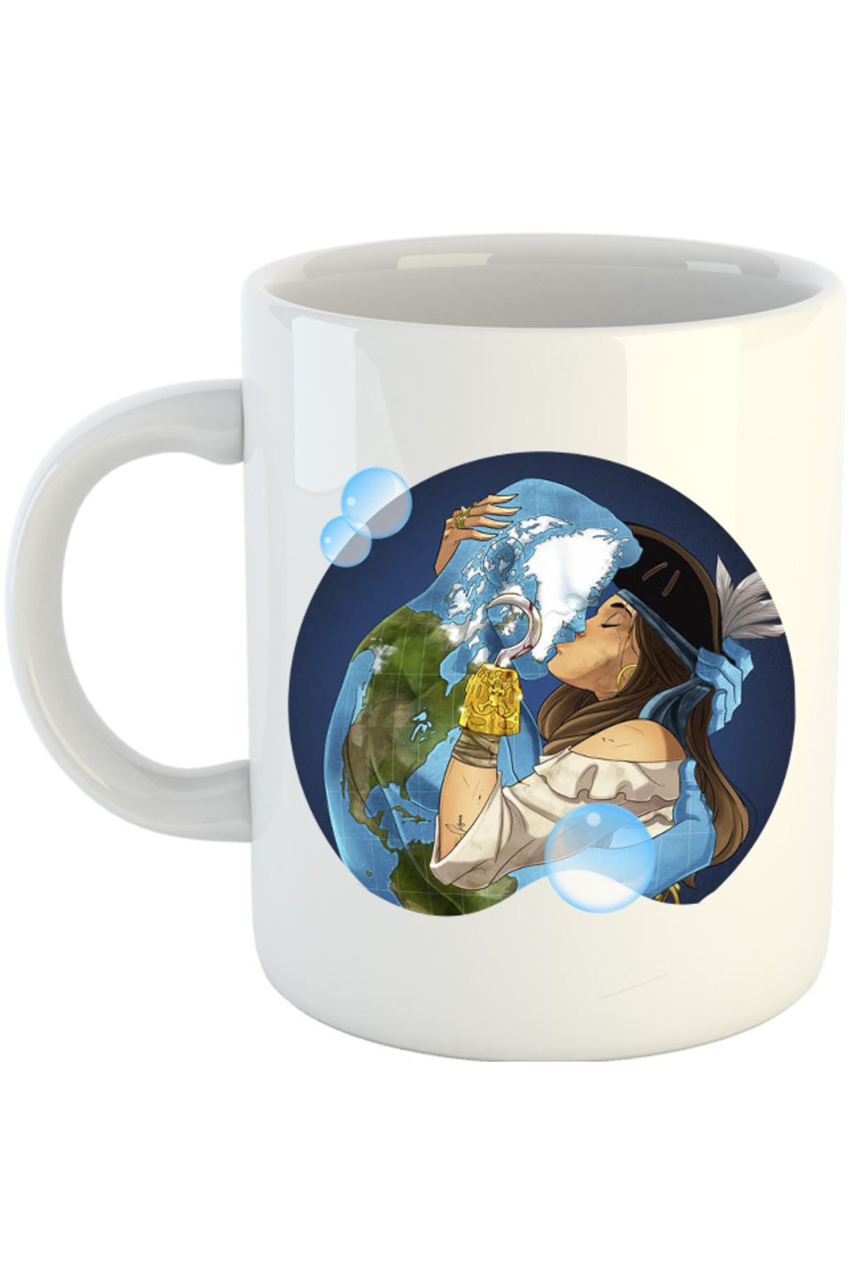 Cana NFT XOXO Earth Protect Nature Mother Animals, alba, 330 ml