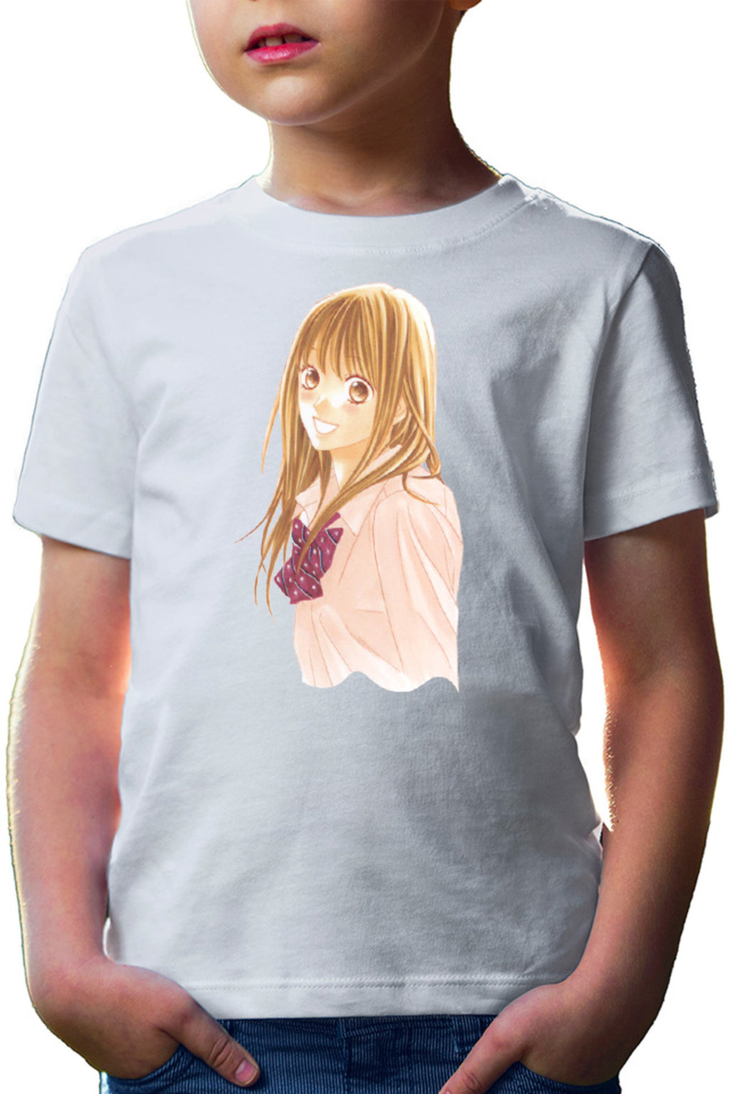Tricou copii LDK Nishimori Aoi School Uniform Love Story