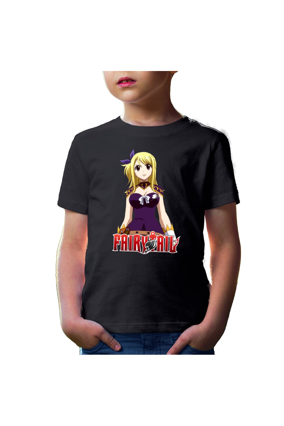 Tricou copii Fairy Tail Lucry Heartfilia Wizard Guild