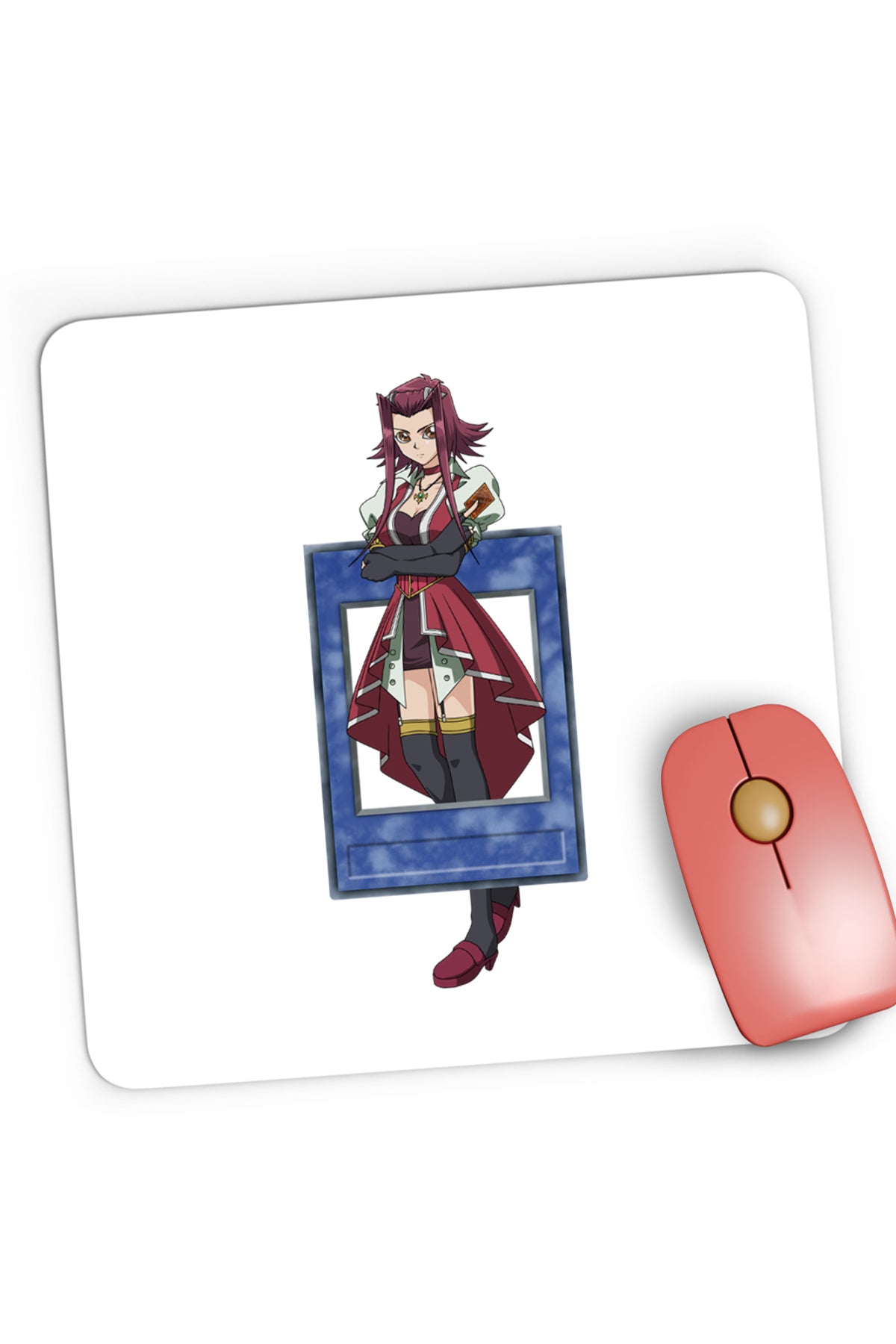 Mousepad Gaming Yu Gi Oh Akiza Izinski Anime Card Game, 21x19 cm