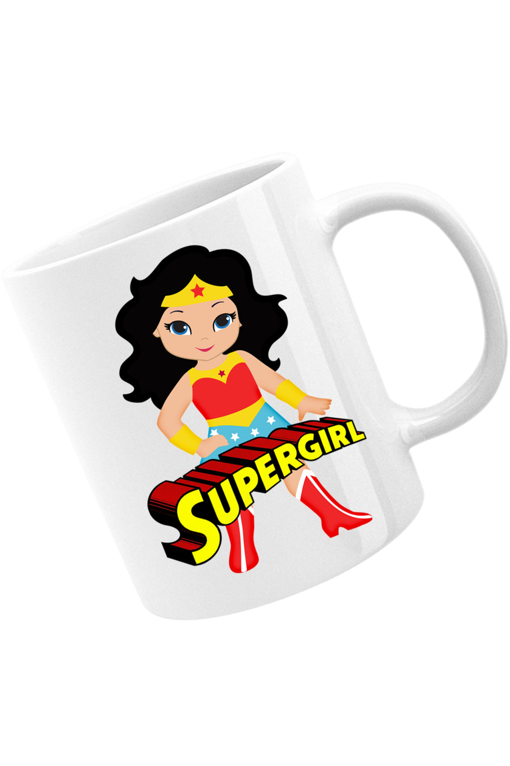Cana Superman Diana Prince Superwoman Supergirl, alba, 330 ml