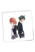Mousepad Gaming OreGairu Hikigaya Yuigahama Yui Schoolmates Friends, 21x19 cm