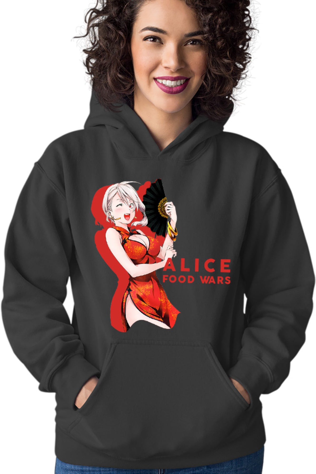 Hanorac dama Food Wars Alice Fan Chinese Dress Animeuri