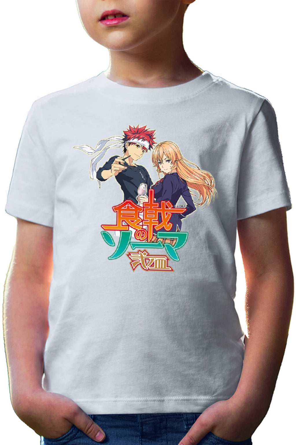 Tricou copii Food Wars Souma Erina Cookers Anime Shounen