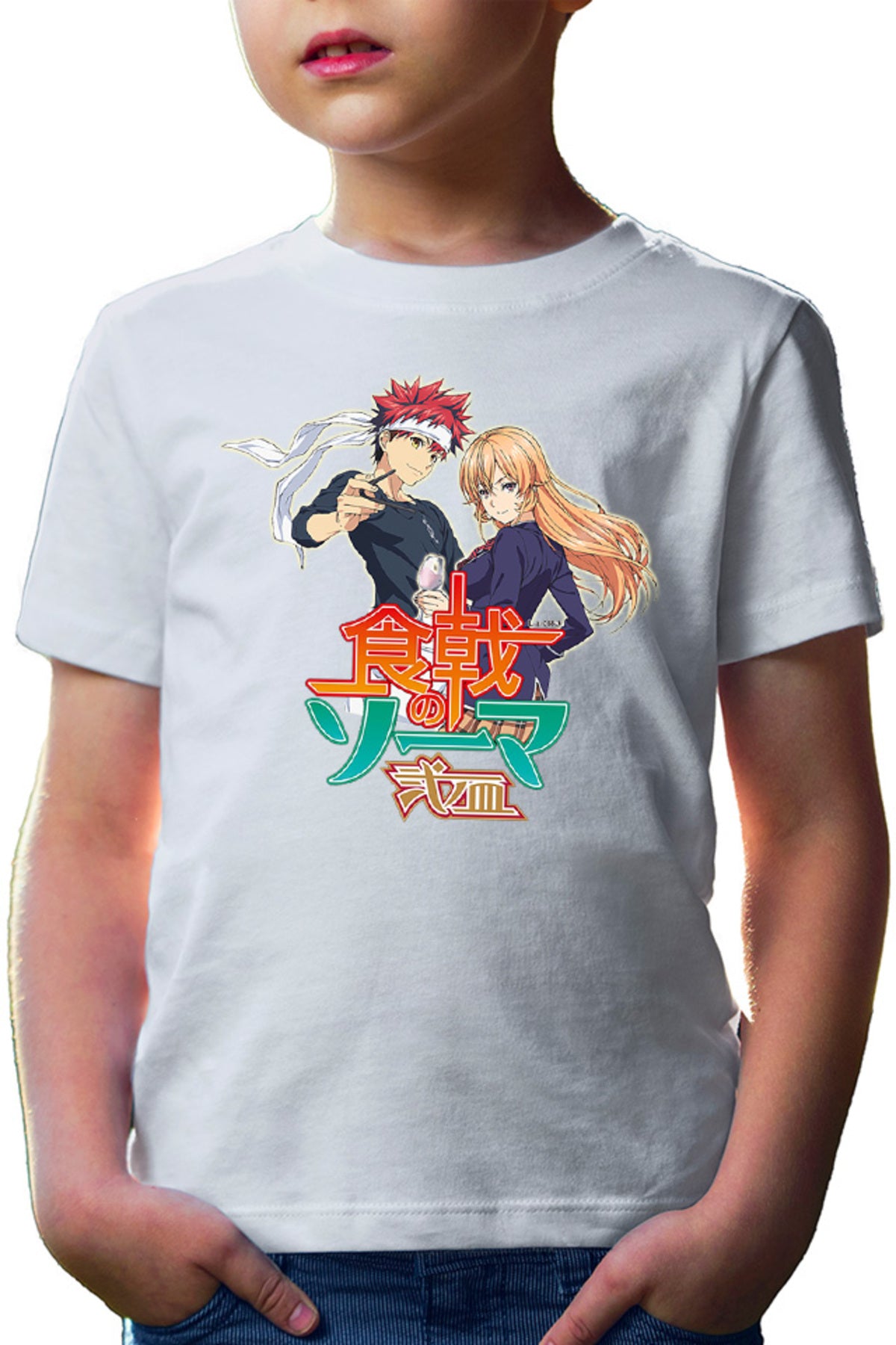 Tricou copii Food Wars Souma Erina Cookers Anime Shounen