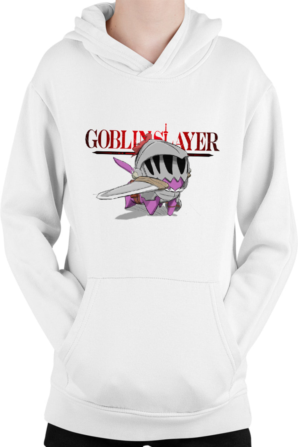 Hanorac copii Goblin Slayer Chibi Small Angry Otaku Baby Manga