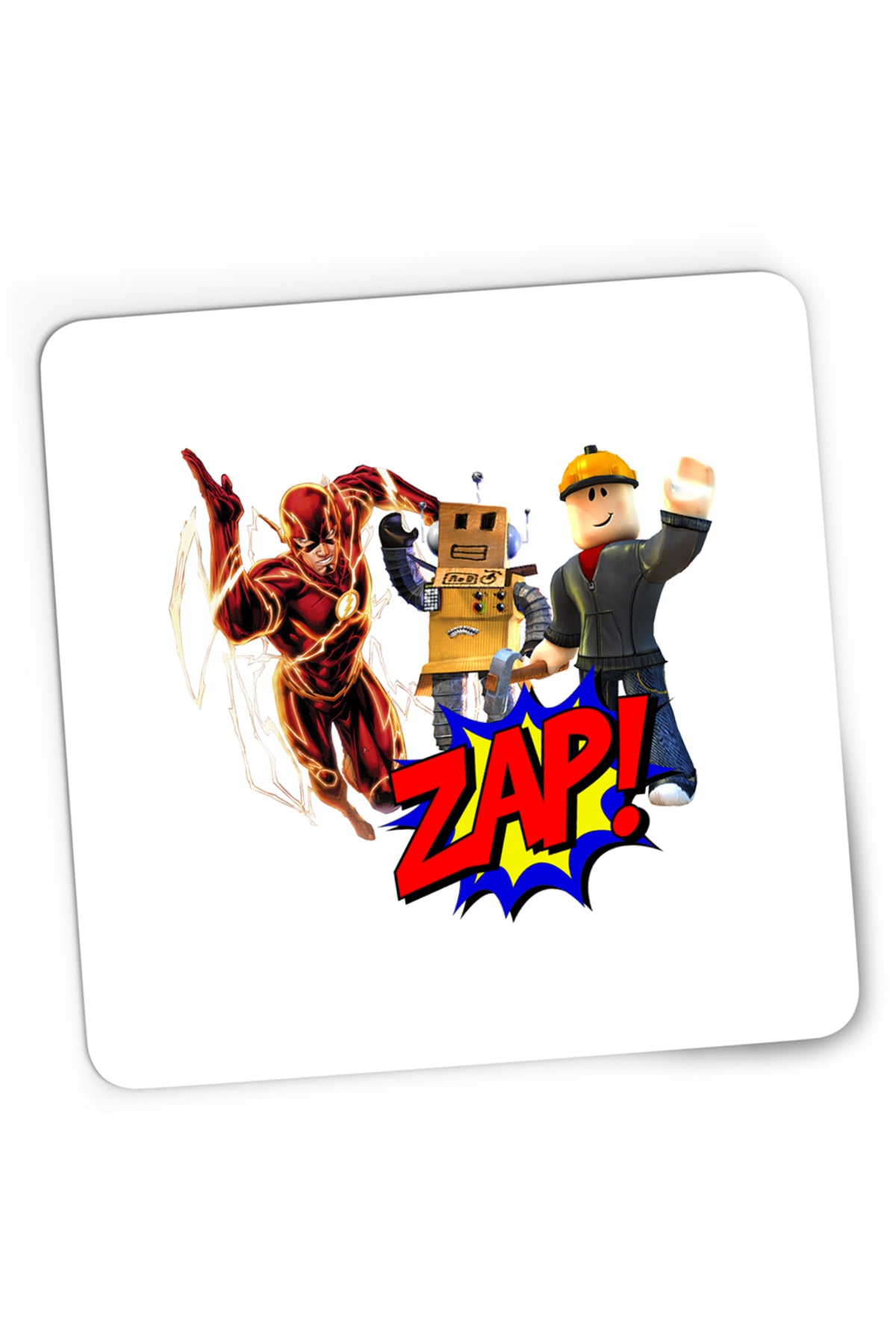 Mousepad Gaming The Flash Roblox Studio Platforme Desene, 21x19 cm