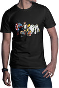 Tricou barbati Captain America Fortnite Fox Skin Minecraft Steve Paw Patrol