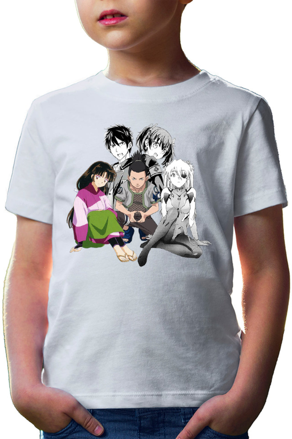 Tricou copii Boarding School Juliet Romeo Naruto Evanghelion