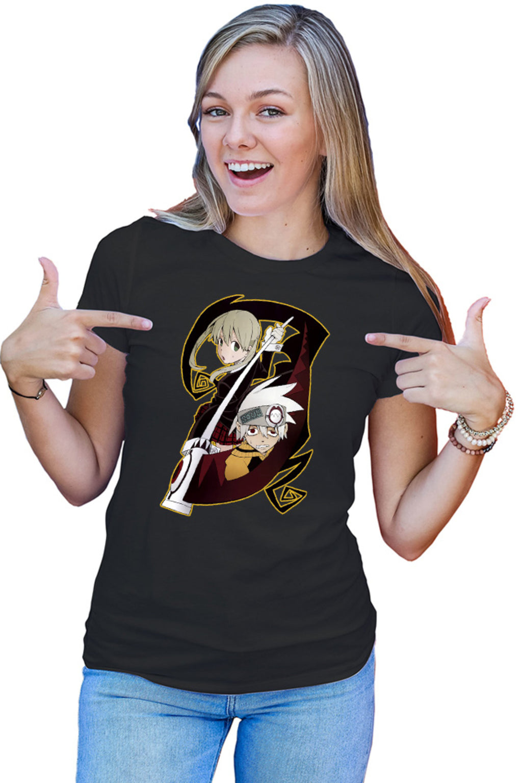 Tricou dama Soul Eater Soul Maka Scythe Anime Manga