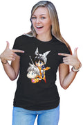 Tricou dama Hoshin Engi Taikoubou Sibuxiang Chibi Fly Rod Otaku Naruto
