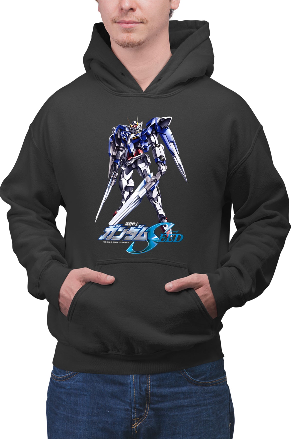 Hanorac barbati dam Seed Blue Robot Toriko