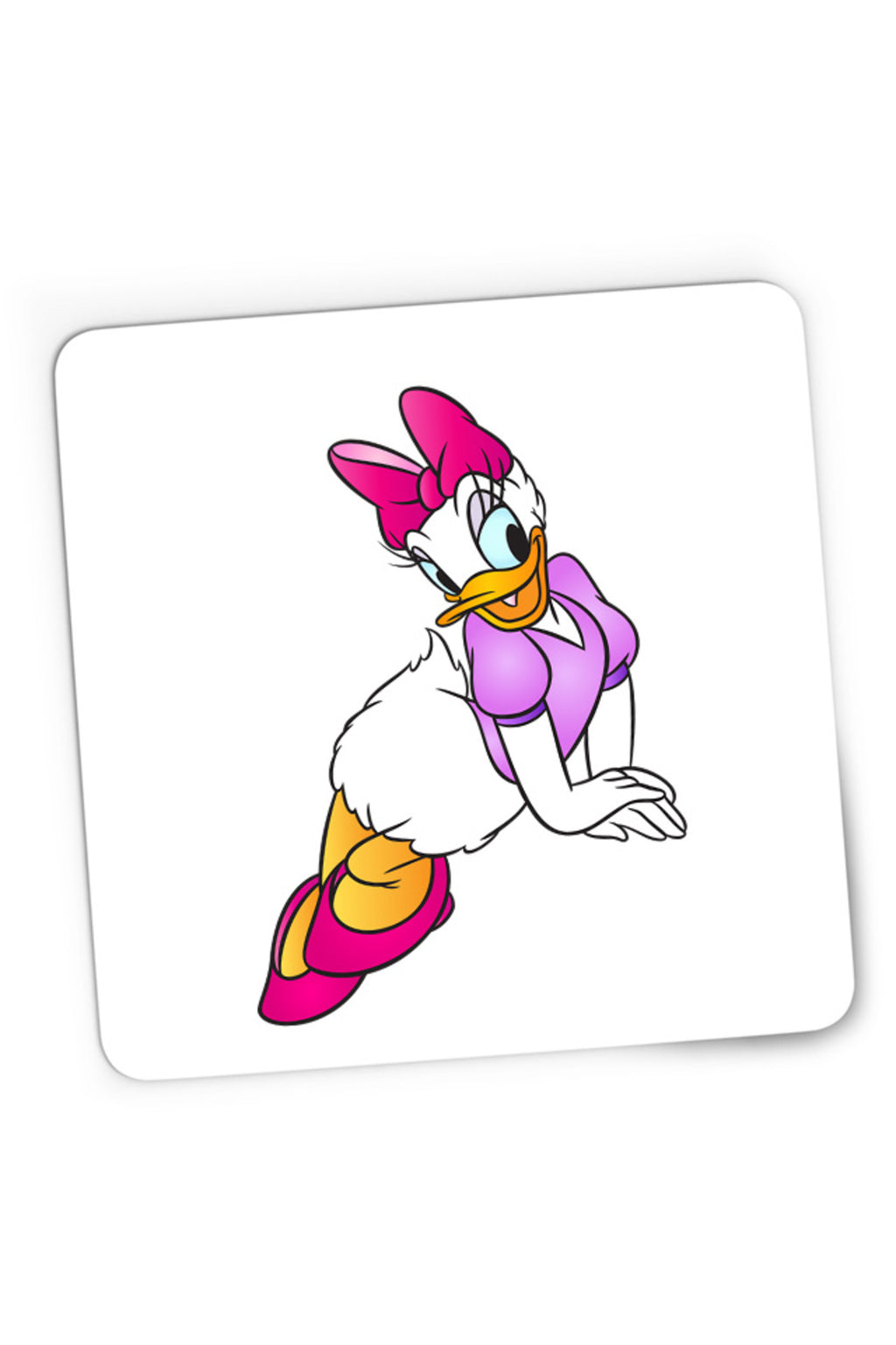 Mousepad Gaming Donalt Duck Daisy Lady Beautiful Disney, 21x19 cm