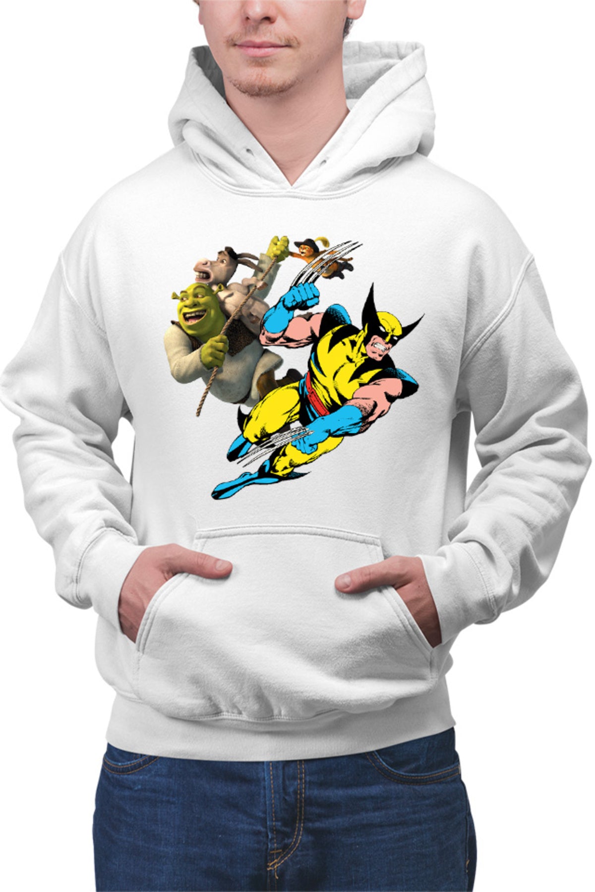 Hanorac barbati Wolverine Shrek Rope Marvel DC