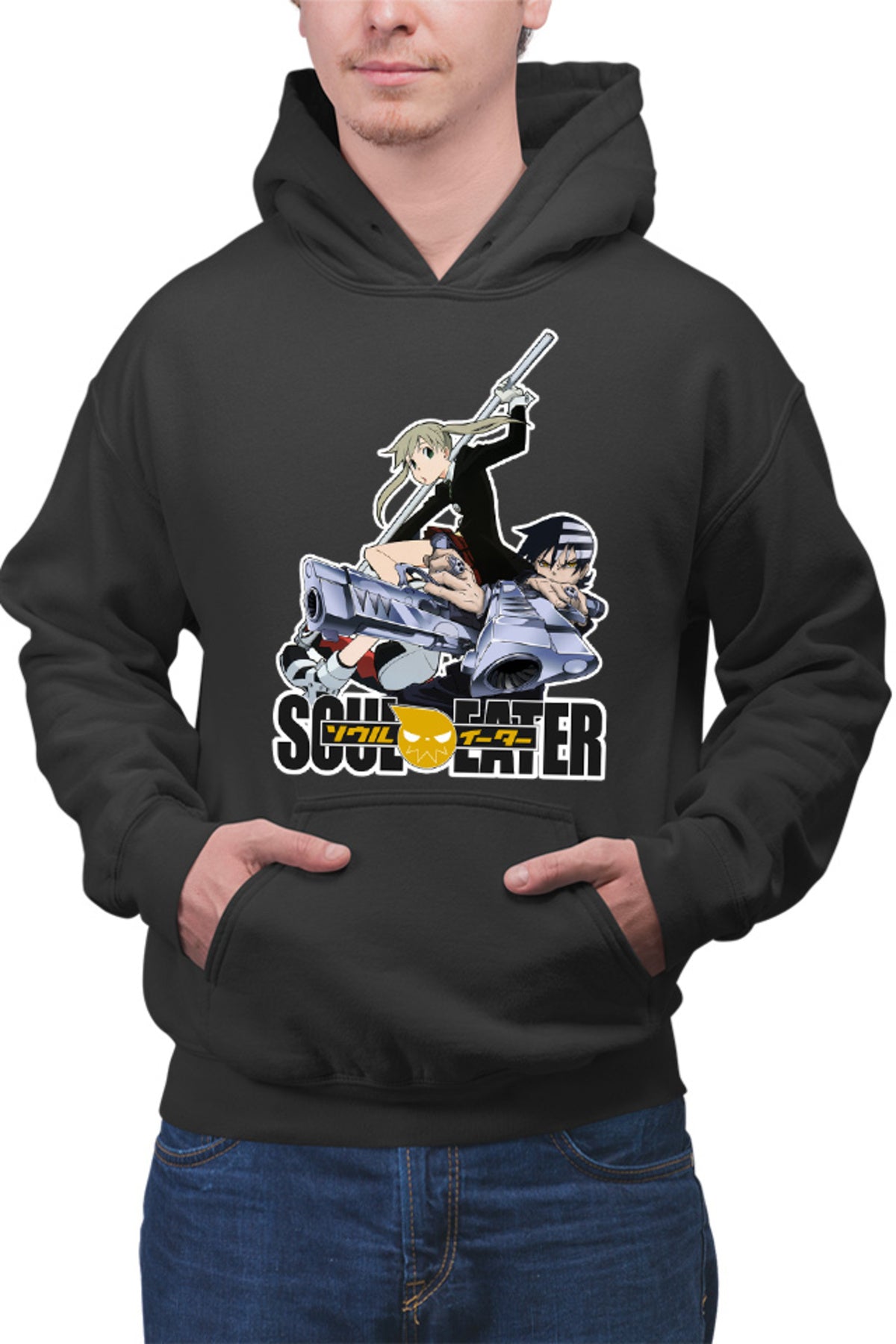 Hanorac barbati Soul Eater Death The Kid Maka d Scythe
