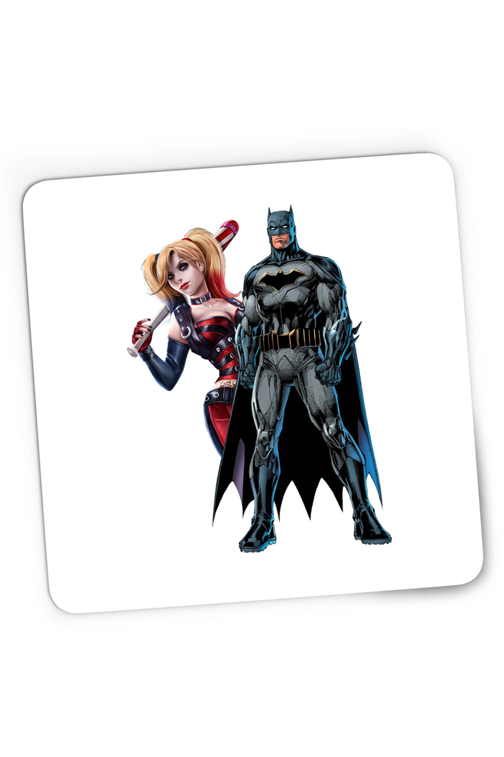 Mousepad Gaming Batman Harley Quinn Joker Margot Bad Girl, 21x19 cm