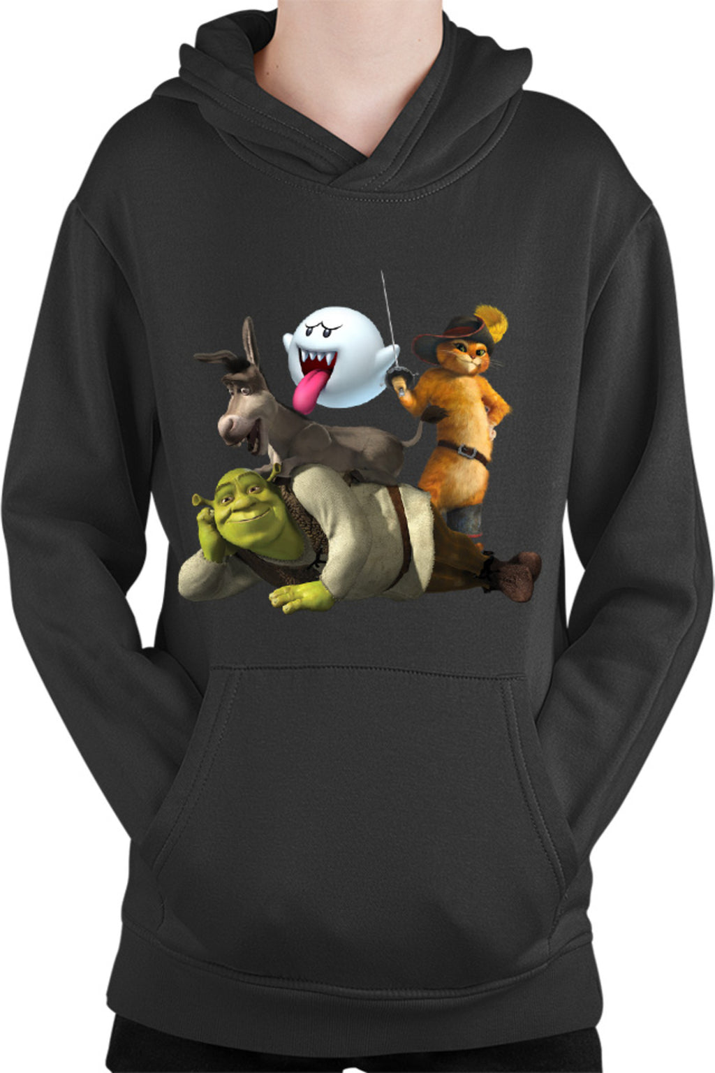 Hanorac copii Shrek Mario Cat Donkey Ghost
