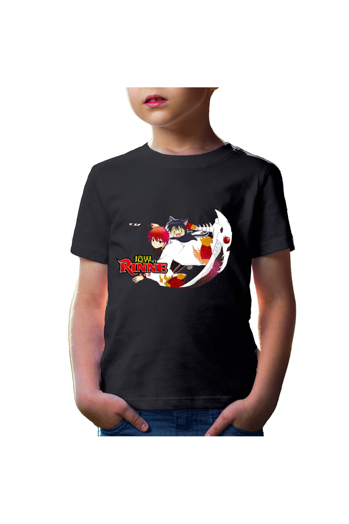 Tricou copii Rin-ne Rin Rokumon Cat Animekage