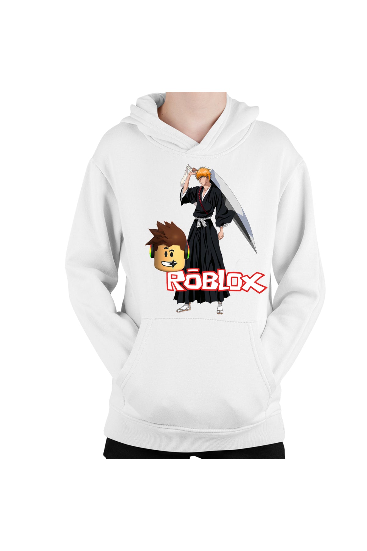 Hanorac copii Bleach Ichigo Roblox Samurai Studio Home