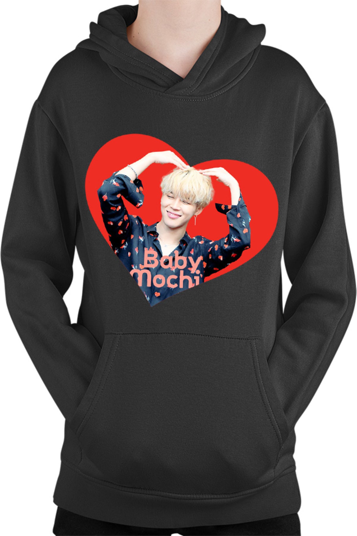 Hanorac copii BTS Jimin Baby Mochi Happy Face Smile