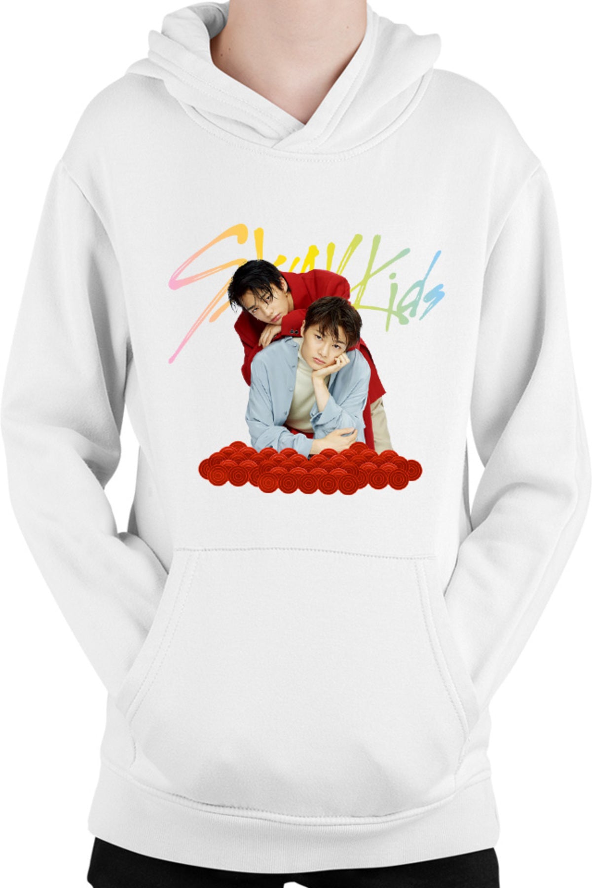 Hanorac copii Stray Kids Hyunjin IN Dazed Coats Logo Dancers