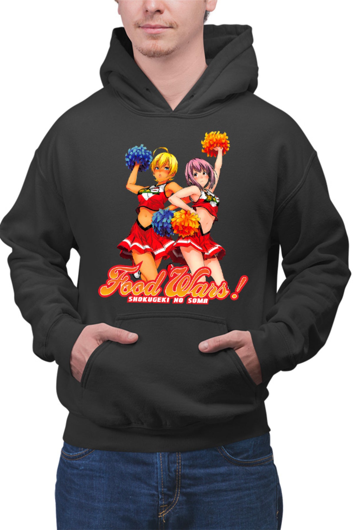 Hanorac barbati Food Wars Hisato Miko School Anime Energy