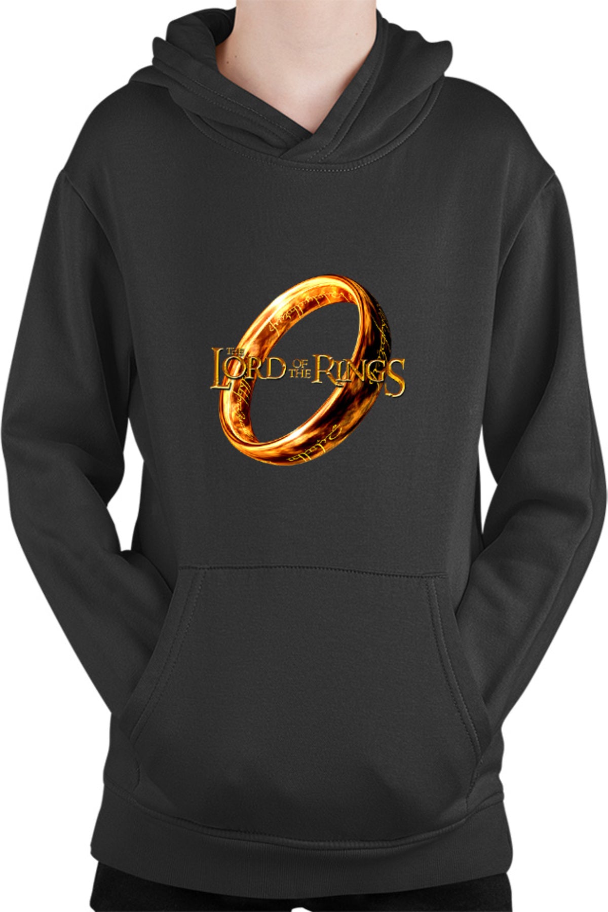 Hanorac copii Lord of the Rings Logo Action Legend Hobbit Elf