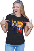 Tricou dama Yu Gi Oh Mutou Sailor Moon Duel Links Anime