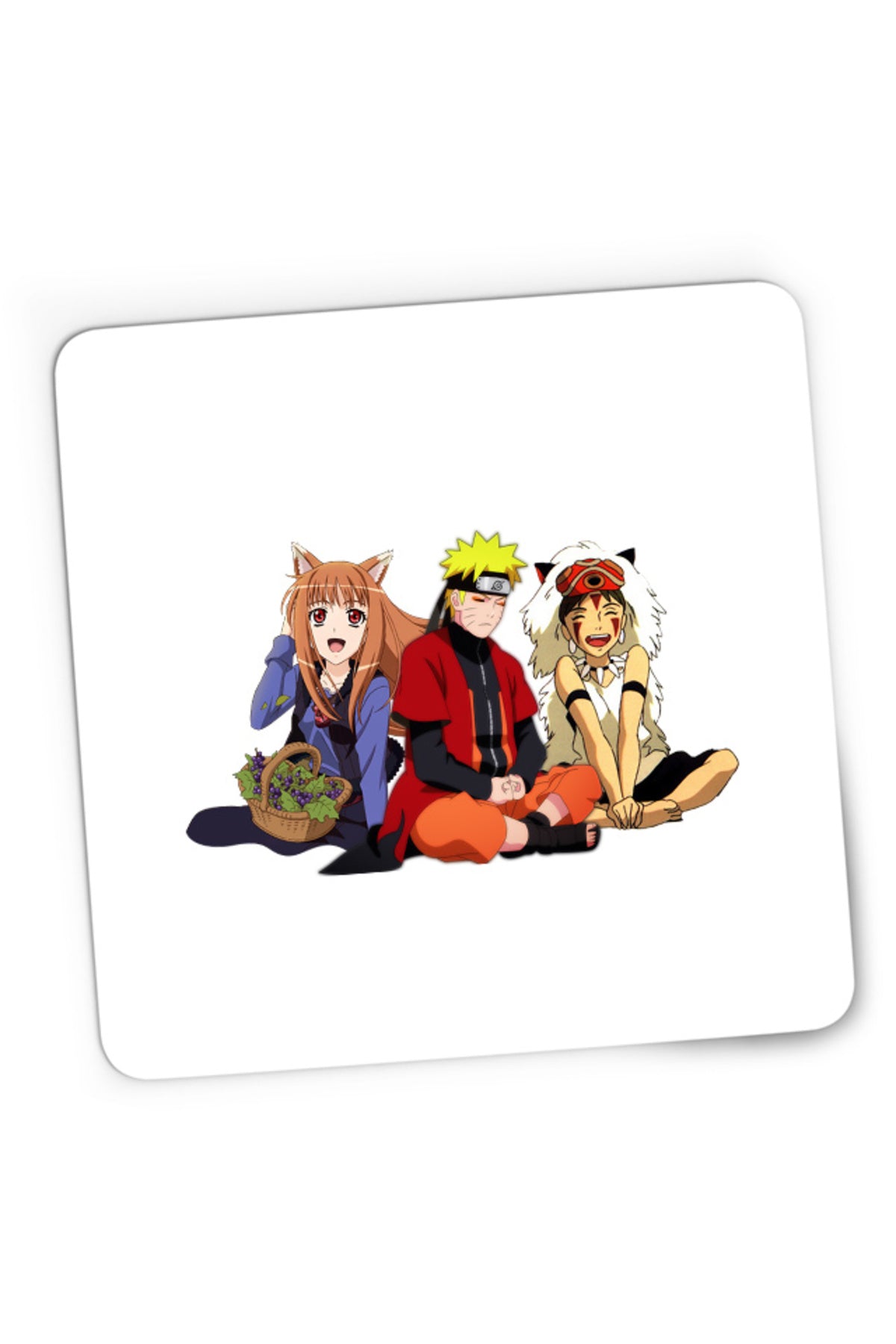 Mousepad Gaming Spice And Wolf Holo Naruto Anime Eater, 21x19 cm