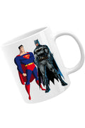 Cana Superman Batman Desen All Stars Marvel, alba, 330 ml