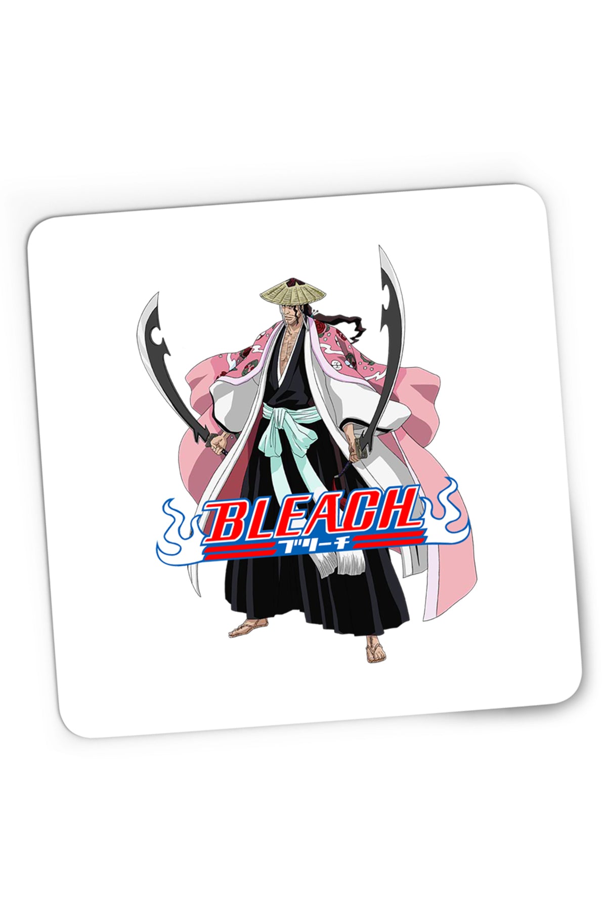 Mousepad Gaming Bleach Shunsui Kyoraku Sho Arena Samurai, 21x19 cm