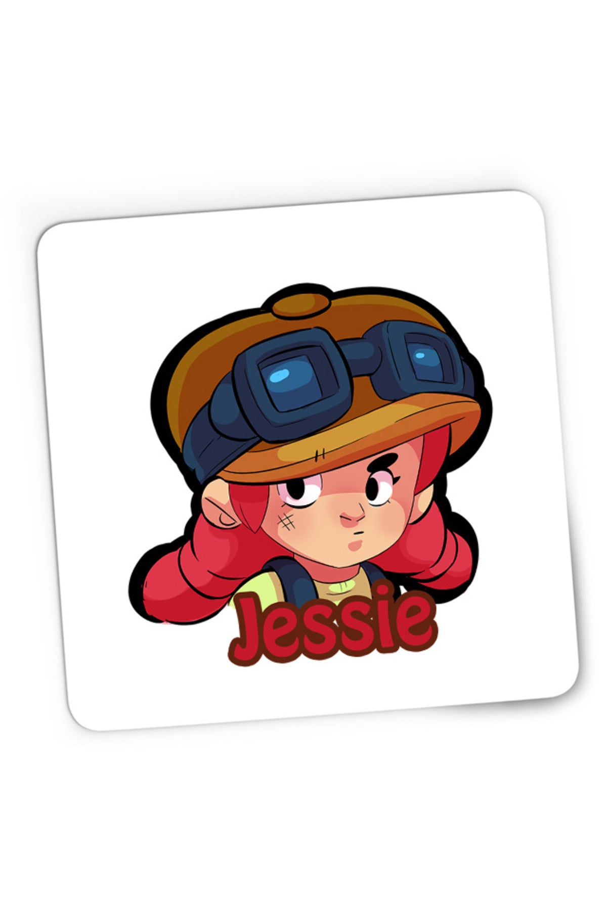 Mousepad Gaming Brawl Stars Jessie Automatic Ponytails Supercell, 21x19 cm