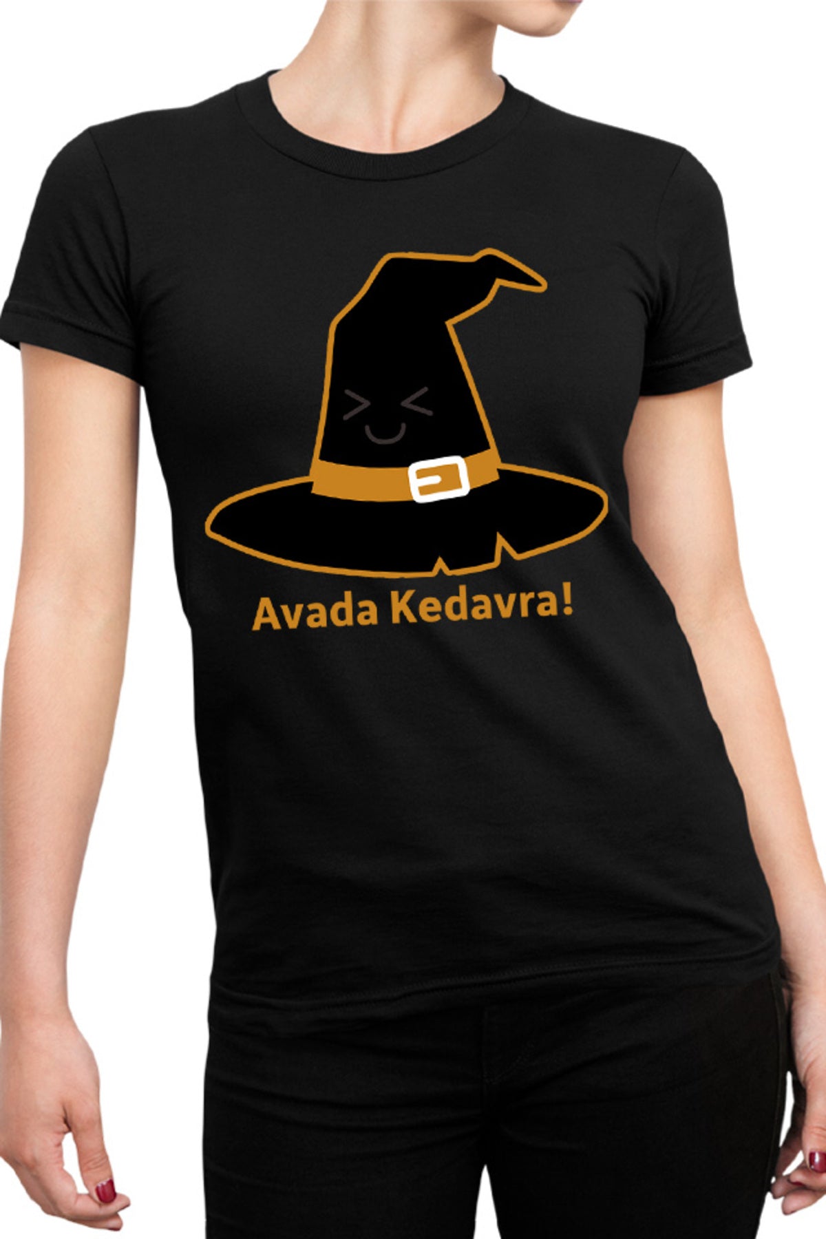 Tricou dama Harry Potter Wizard Hat Spells Popular TV Series