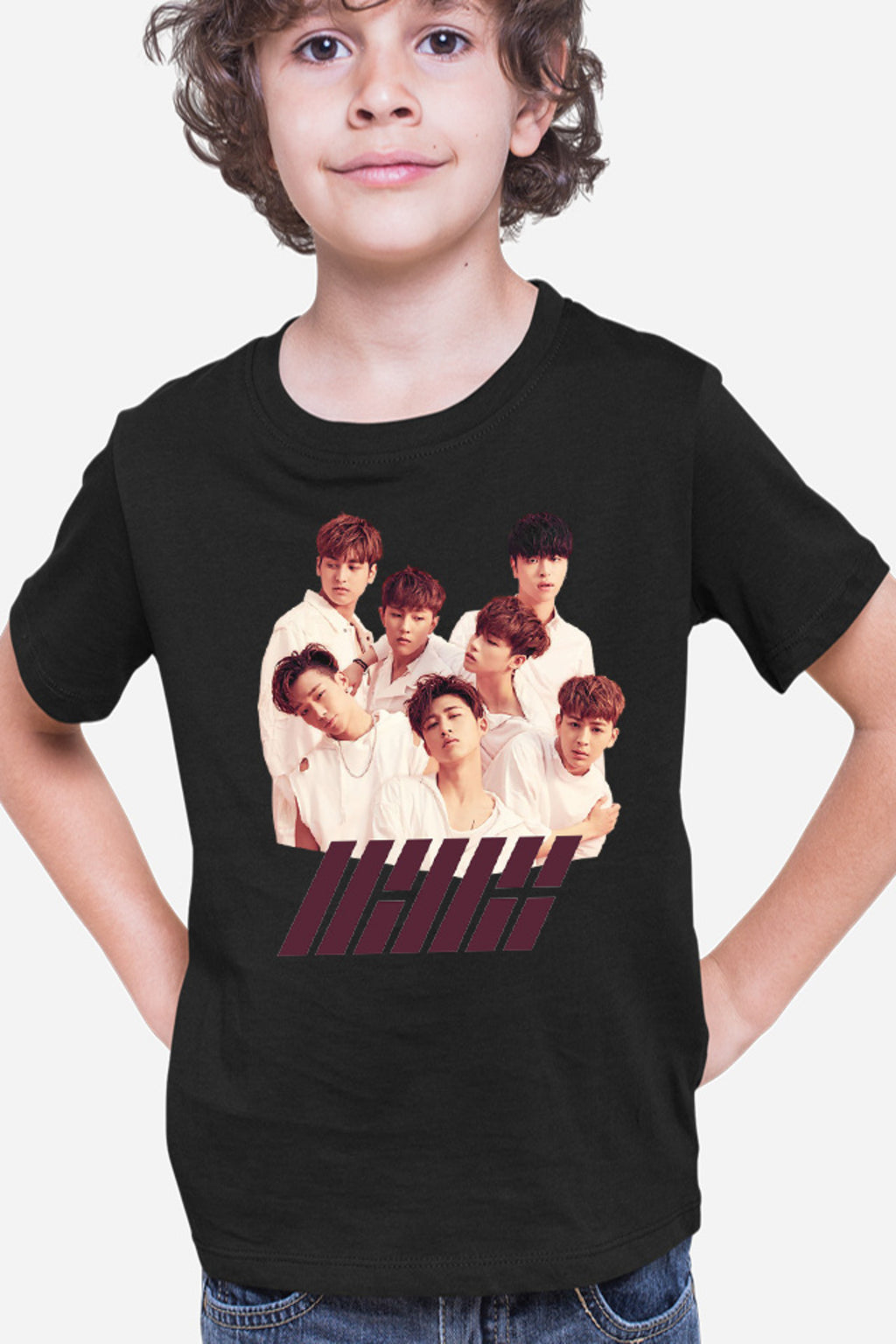 Tricou copii iKon Koo Jun-hoe Jinhwan Song Yunhyeong Cosplay Comeback