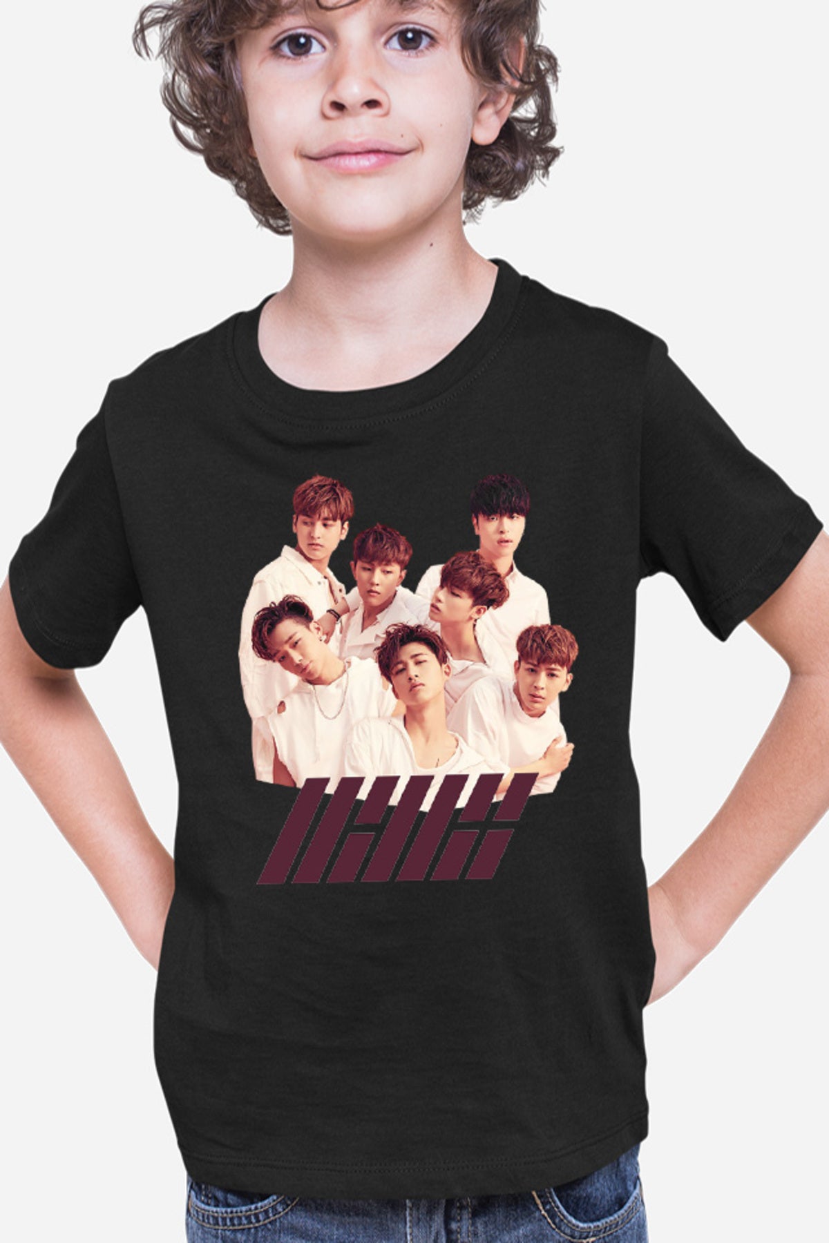 Tricou copii iKon Koo Jun-hoe Jinhwan Song Yunhyeong Cosplay Comeback