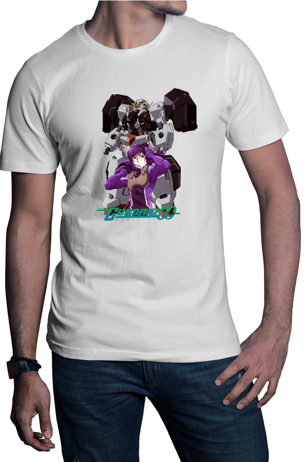 Tricou barbati dam Erde Robot Anime Game