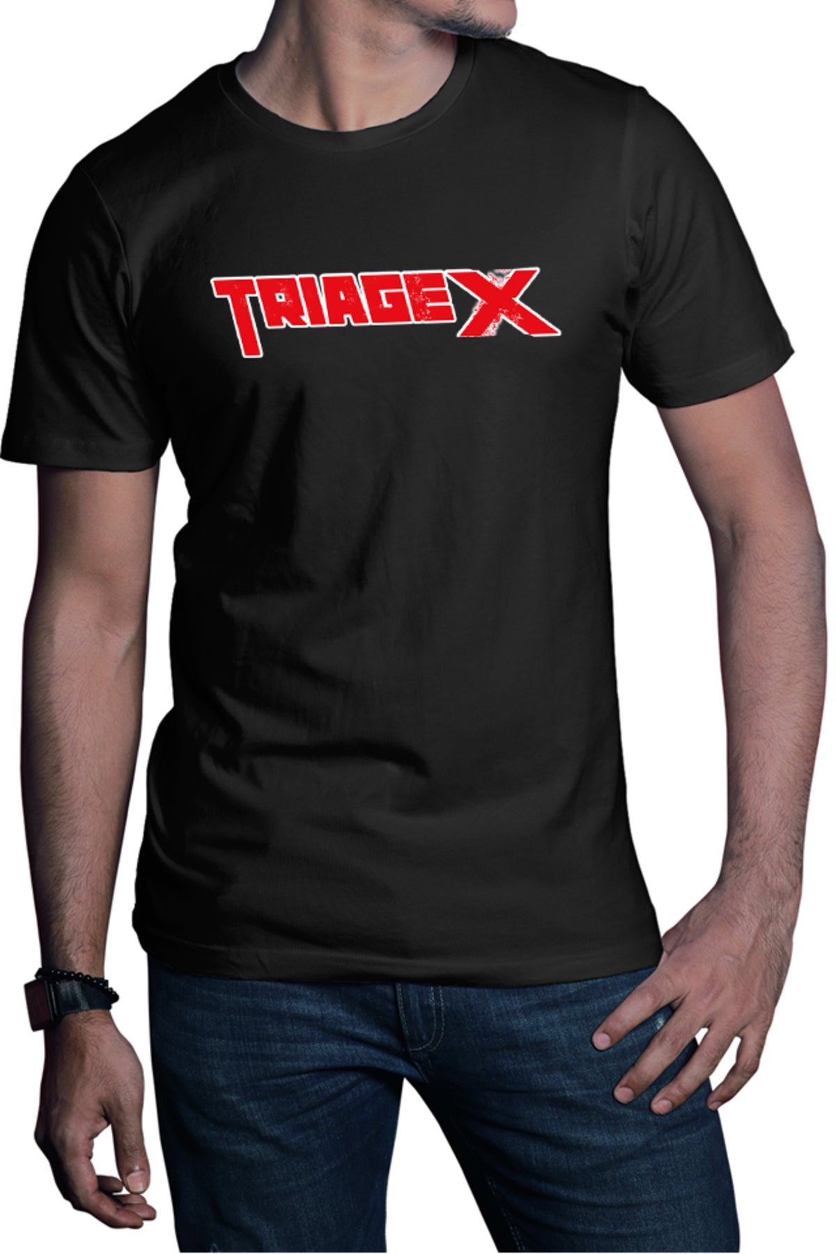 Tricou barbati Triage X Logo Light Novel Satou Shouji Shounen