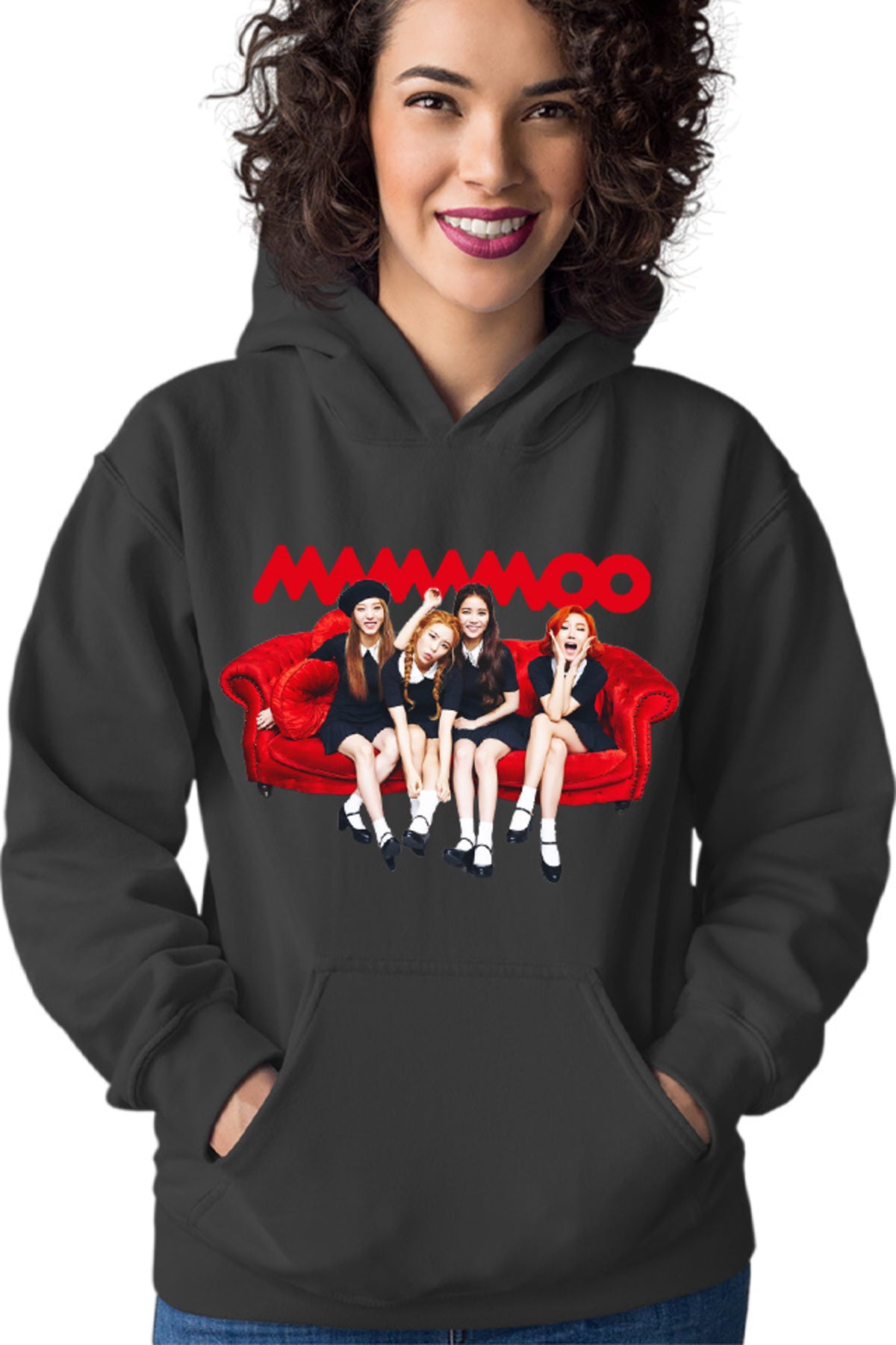 Hanorac dama Mamamoo Sofa Student Concept Photo Idol K-Pop