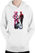 Hanorac copii Fortnite Pink Rabbit Skin Easter Event Spiderman Cool