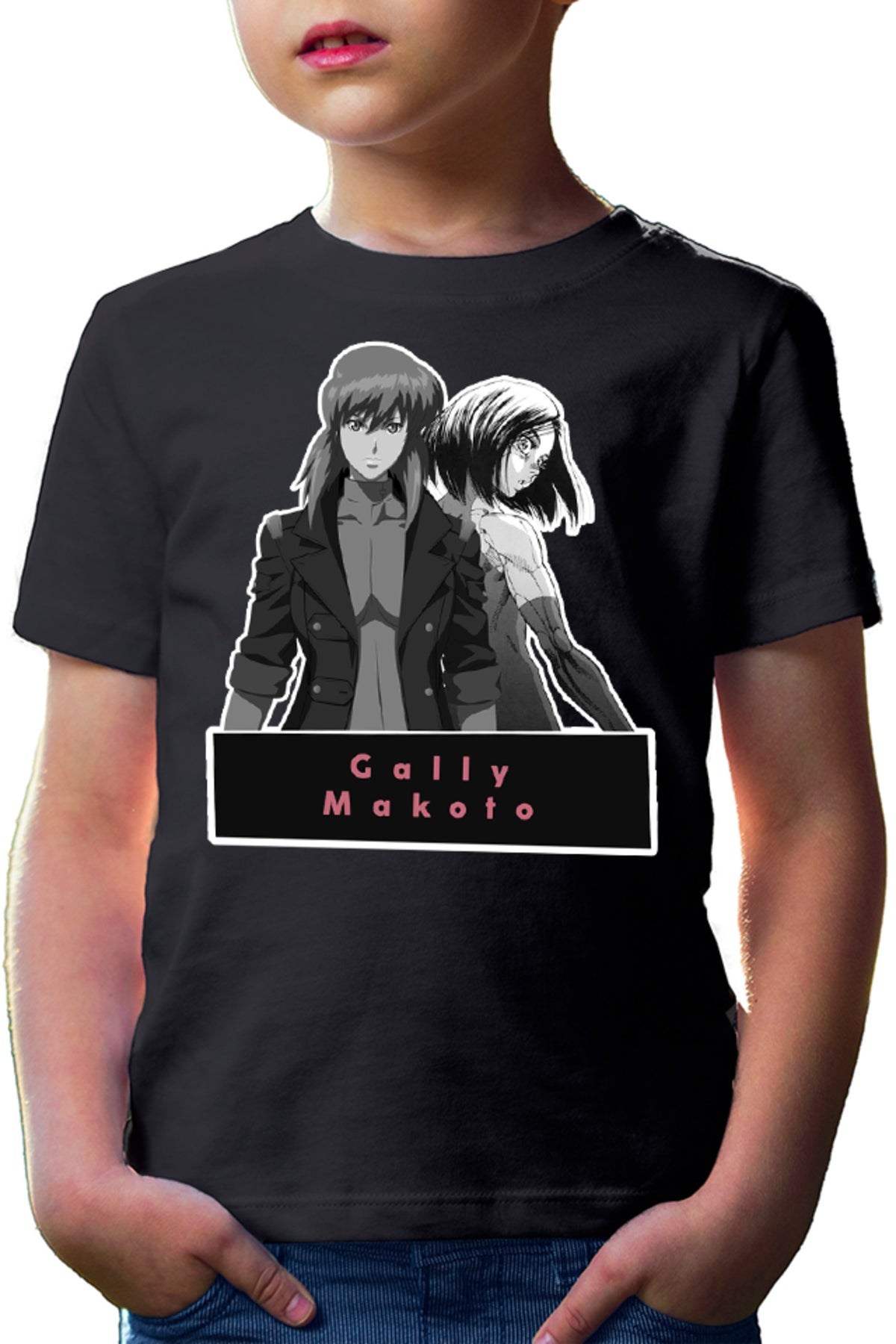 Tricou copii Battle Angel Alita Gally Makoto Tech Anime